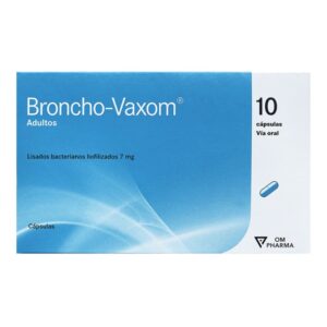 Broncho Vaxom Adulto 10 Capsulas Lisados Bacterianos