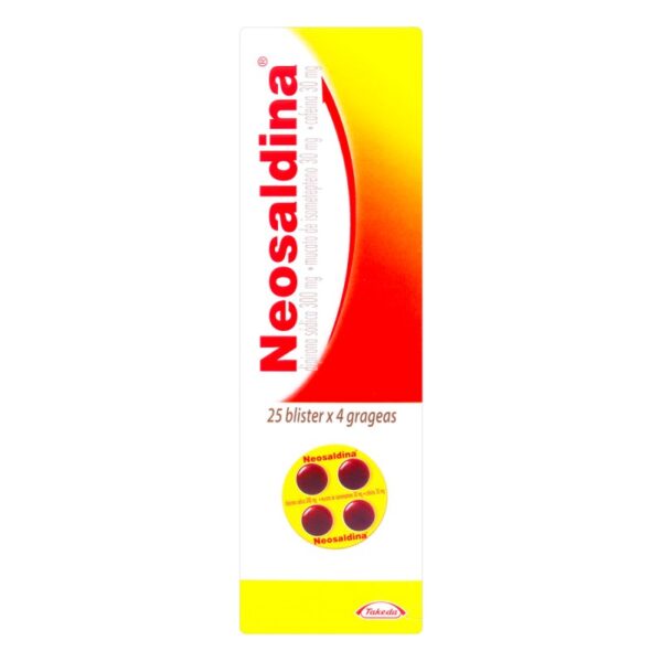 Neosaldina 100 Grageas Isometepteno / Dipirona / Cafeina