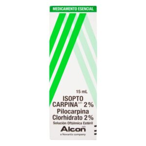 Isopto Carpina 2% Solución Oftalmica Frasco 15ml Pilocarpia