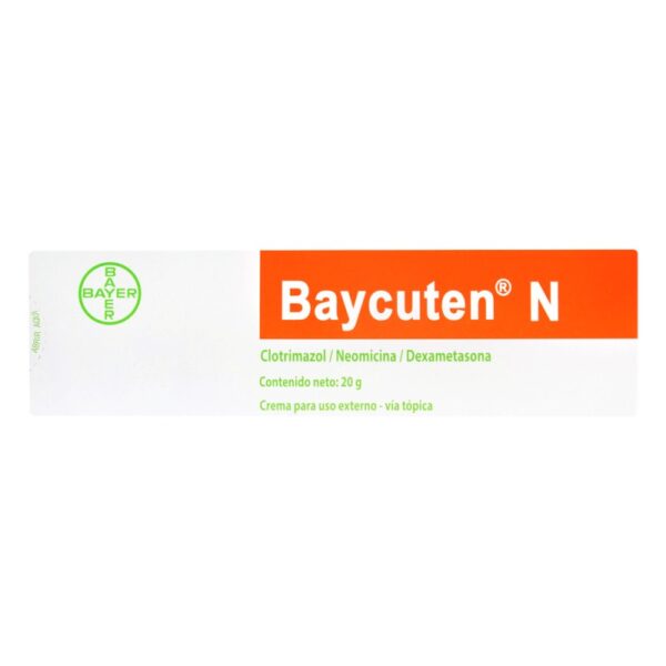 Baycuten N Crema 20 gr Clotrimazol / Dexametasona / Neomicina