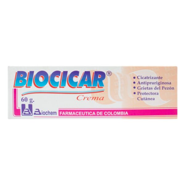 Biocicar Crema 60 gr Alcohol Bencilio / Calamina / Oxido De Zinc
