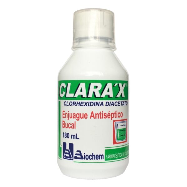 Enjuague Clarax 180 ml Clorhexidina