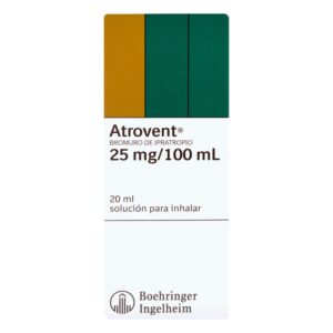 Atrovent 0.025% 20 ml Sin Inhalador Bromuro De Ipratropio