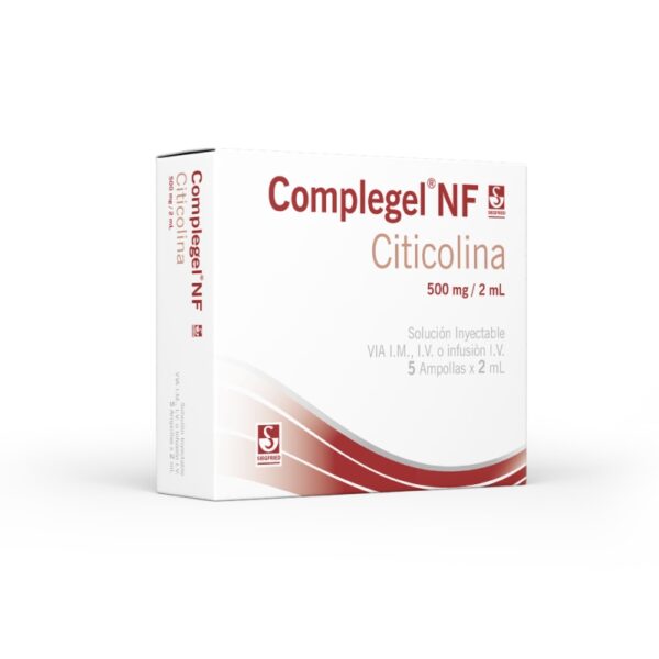 Complegel Nf 2 Ml 5 Ampollas (3%+)(Pdb) Citicolina