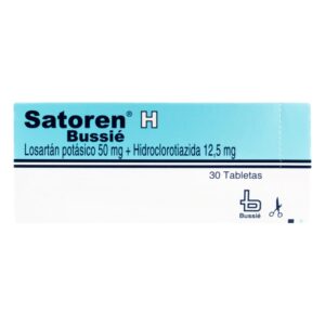 Satoren H 50/12.5Mg 30 Tbs(A)(3%+)(Pae) Losartan + Hidroclorotiazida