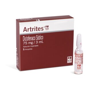 Artrites 75 Mg 3 Ml 5 Amp Diclofen Sod Diclofenac