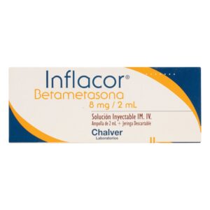 Inflacor 8 mg 2 ml Ampolla Betametasona