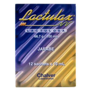 Lactulax 12 Sobres Jarabe 15 ml Lactulosa