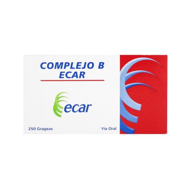 Complejo B 250 Tabletas Ecar Vitamina B