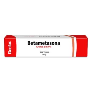 Betametasona 0.1 % Crema 40 gr Genfar