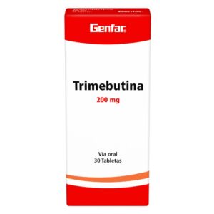 Trimebutina 200 mg 30 Tabletas Genfar