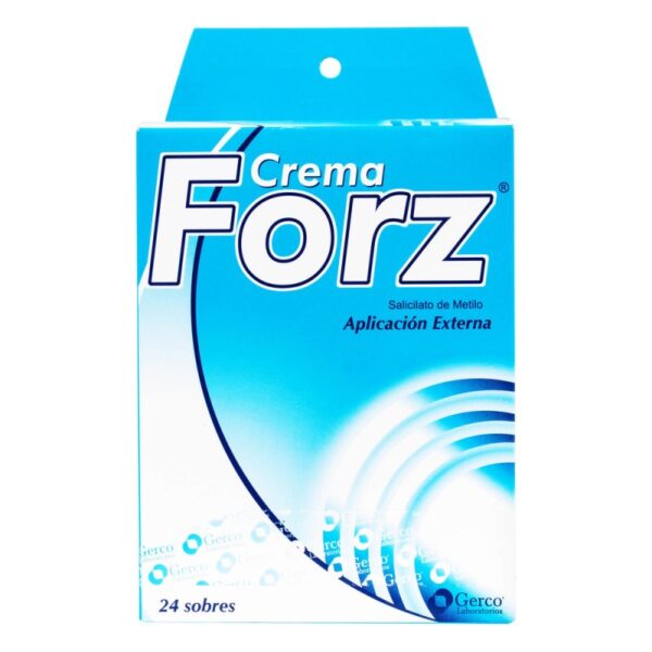 Crema Forz 24 Sobres Salicilato De Metilo