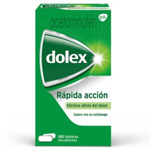 Dolex 500 mg 100 Tabletas Acetaminofen