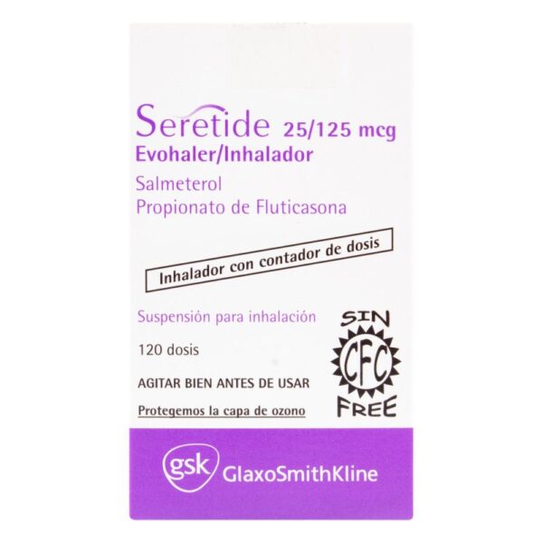 Seretide 25/125 120 Fluticasona / Salmeterol