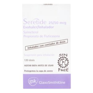 Seretide 25/50M 120 Futicasona / Salmeterol