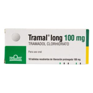 Tramal Long 100 Retard 10 Tabletas Tramadol