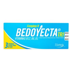 Bedoyecta 3 Jeringas Prellenadas