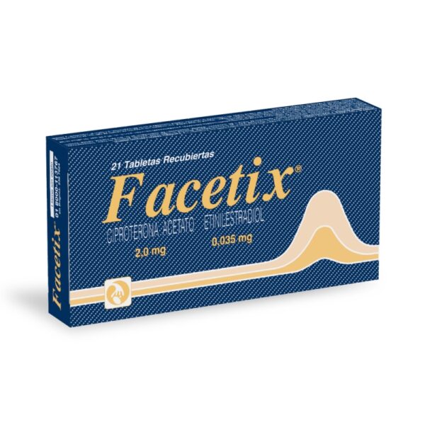 Facetix 21 Grageas Etinilestradiol / Ciproterona acetato