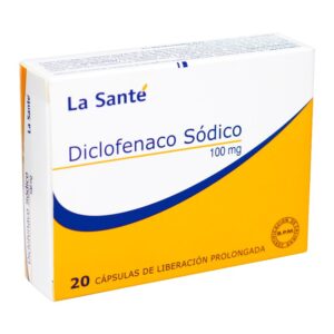 Diclofenaco Retard 100 mg 20 Capsulas La Santé