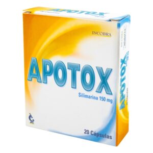 Apotox150 mg 20 Capsulas Silimarina