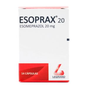 Esoprax 20 mg 14 Capsulas Esomeprazol