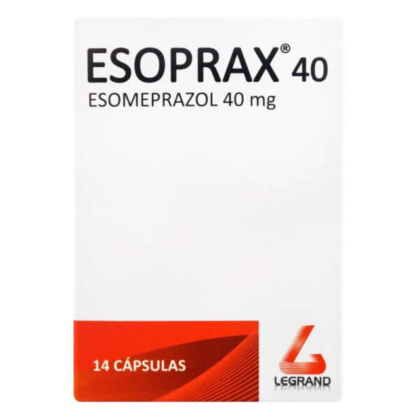 Esoprax 40 mg 14 Capsulas Esomeprazol
