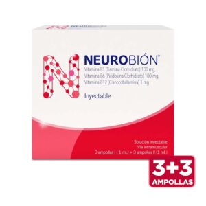 Neurobion 3 Ampolla Tiamina / Piridoxina / Cianocobalamina