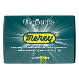 Ungüento Merey 12 Unidades Neomicina / Oxido De Zinc