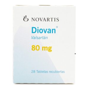 Diovan 80 mg 28 Tabletas Valsartan