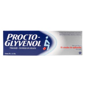 Procto Glyvenol Crema 30 gr Tribenosido / Lidocaina