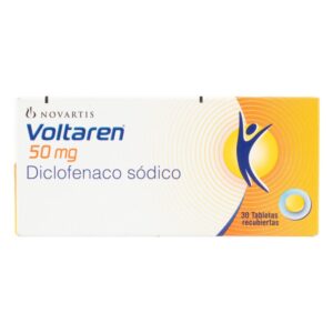 Voltaren 50 mg 3 Blister 10 Grageas Diclofenaco Sodico