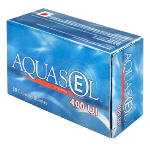 Aquasol E 400 mg 30 Perlas Vitamina E