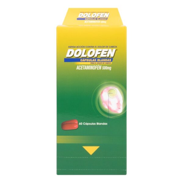Dolofen 500 mg 60 Capsulas Acetaminofen