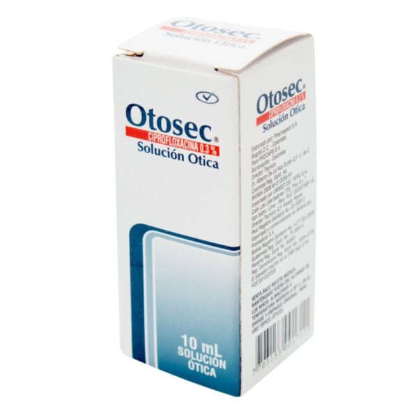 Otosec 0.3 % Gotas 10 ml Ciprofloxacina