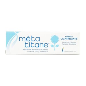 Metatitane Pomada 40 gr Dioxido Titanio / Oxido De Zinc / Vitamina A