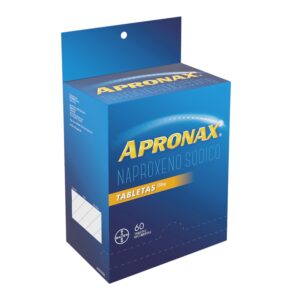 Apronax 550 mg 60 Tabletas Naproxeno