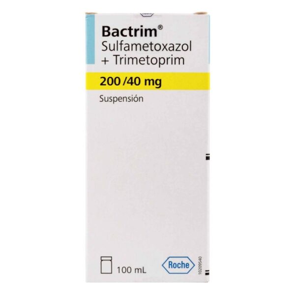 Bactrim 40 + 200 mg Suspension 100 ml Trimetoprima / sulfametoxazol