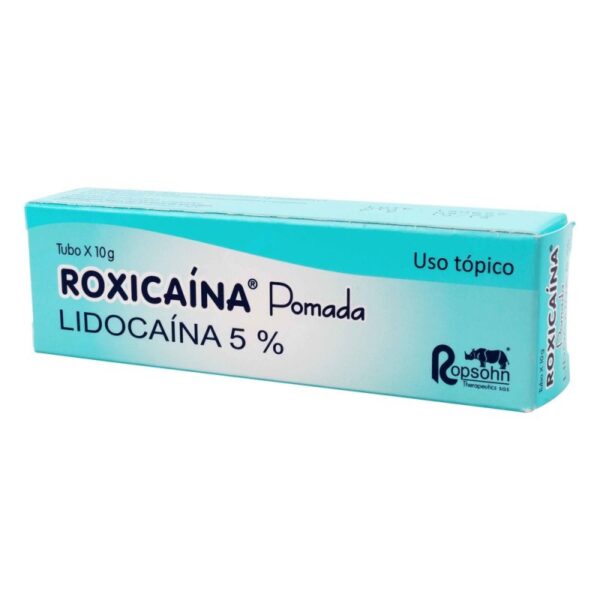 Roxicaina Pomada 10 Gr Lidocaina
