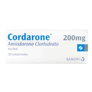 Cordarone 200 Mg 10 Tabletas Amiodarona