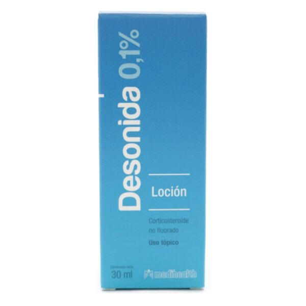Desonida 0.1% Locion Capilar 30 Ml Desonida