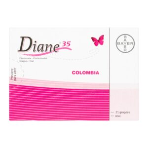 Diane 35 21 Grageas (P)9907(Sc)(Sf)(Pdb) Etinilestradiol - Ciproterona Acetato