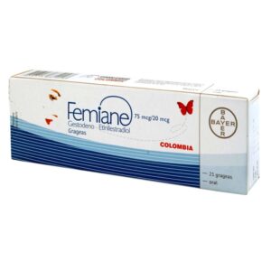 Femiane 21 Grageas Gestodeno / Etinilestradiol