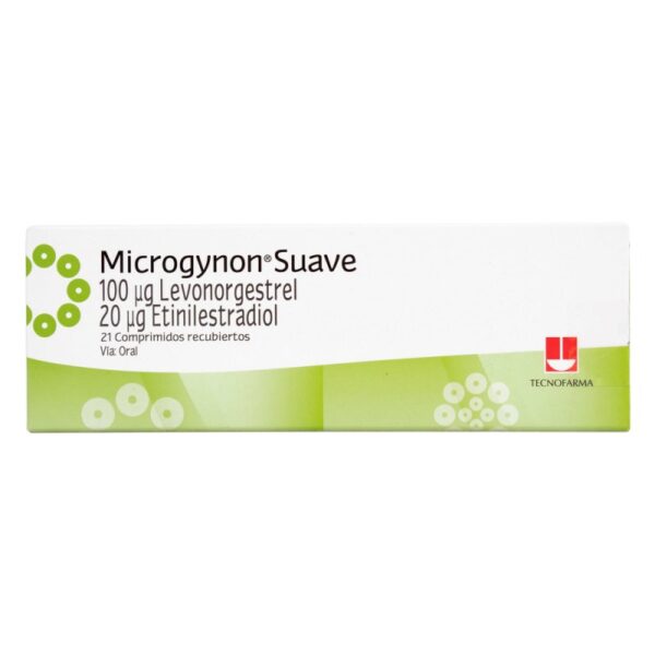 Microgynon Suave 21 Grageas Levonorgestrel / Etinilestradiol