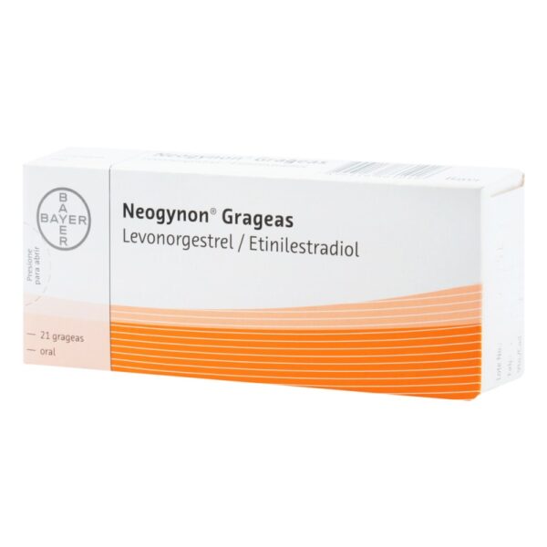 Neogynon 21 Tabletas Levonorgestrel / Etinilestradiol