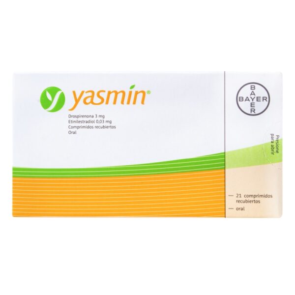 Yasmin 21 Comprimidos Drospirenona / Etinilestrdiol