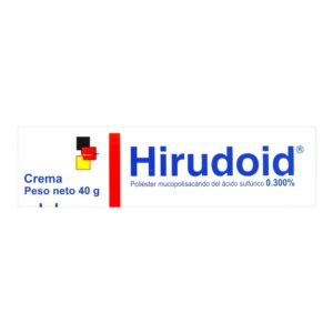 Hirudoid Crema Tubo 40 Gr Polisulfato De Mucopolisacarido
