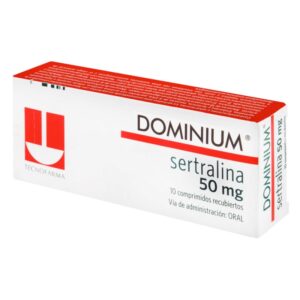 Dominium 50 Mg 10 Capsulas Sertralina
