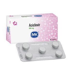 Aciclovir 200 Mg 25 Tabletas Mk