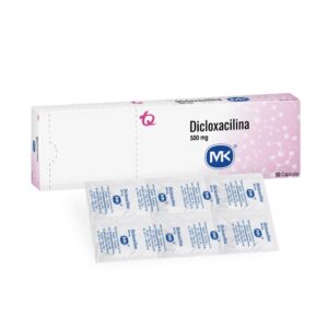Dicloxacilina 500 Mg 50 Capsulas Mk