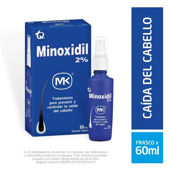 Minoxidil 2% Locion 60 Ml Mk